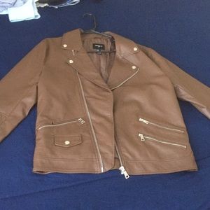 Forever21 biker bomber jacket